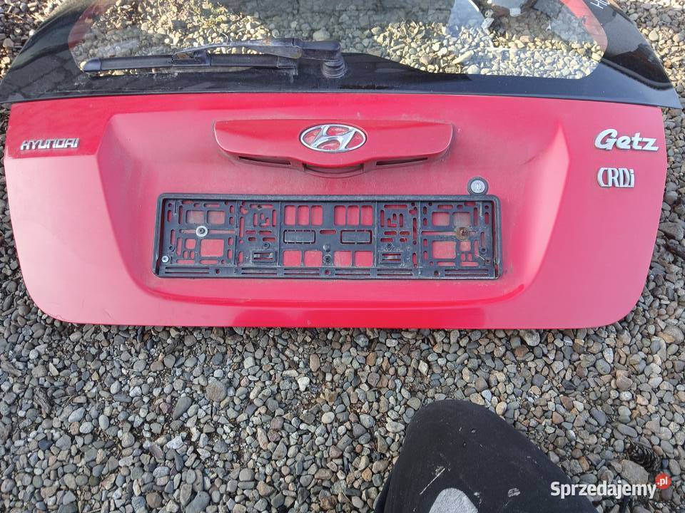 Klapa tył tylna Bagażnika Hyundai Getz lak HL HB Radłów