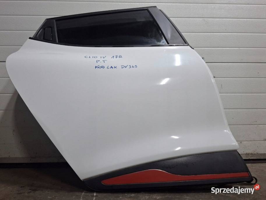 Drzwi lewe prawe przód tył DV369 renault clio IV Wola Jachowa