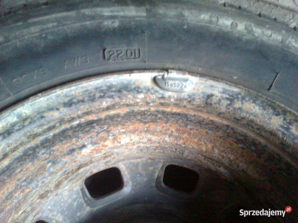 koło t4 vw transporter 15 Gierałtowiczki