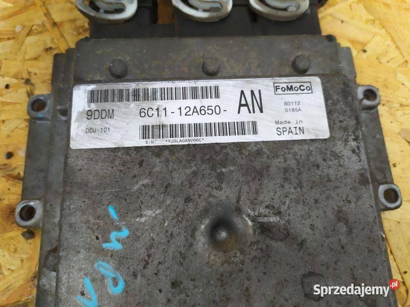 STEROWNIK SILNIKA KOMPUTER FORD TRANSIT 24D śląskie Gliwice