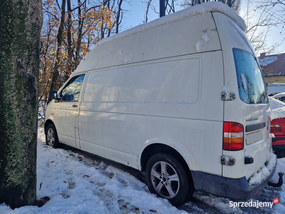 VW Transporter T5 wysoki 25 tdi 2007 Rok produkcji 2007 Ciechocinek sprzedam