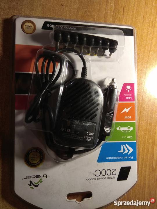 Zasilacz samochodowy do laptopa różne końcówki Kraków