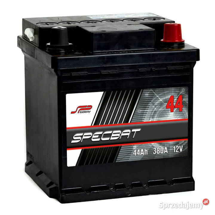 Akumulator SPECBAT 44Ah 380A EN Kostka PRAWY Września sprzedam