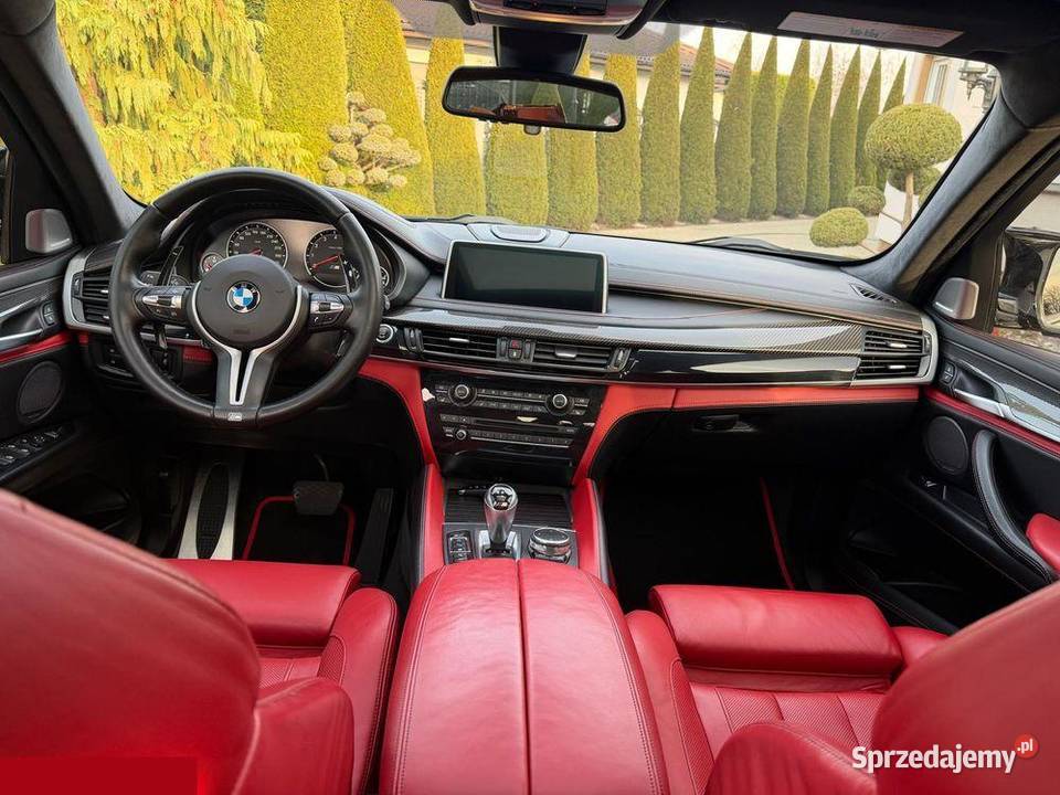 BMW X6M 44 Benzyna 575 4x4 2017r niski przebieg benzyna Krotoszyn