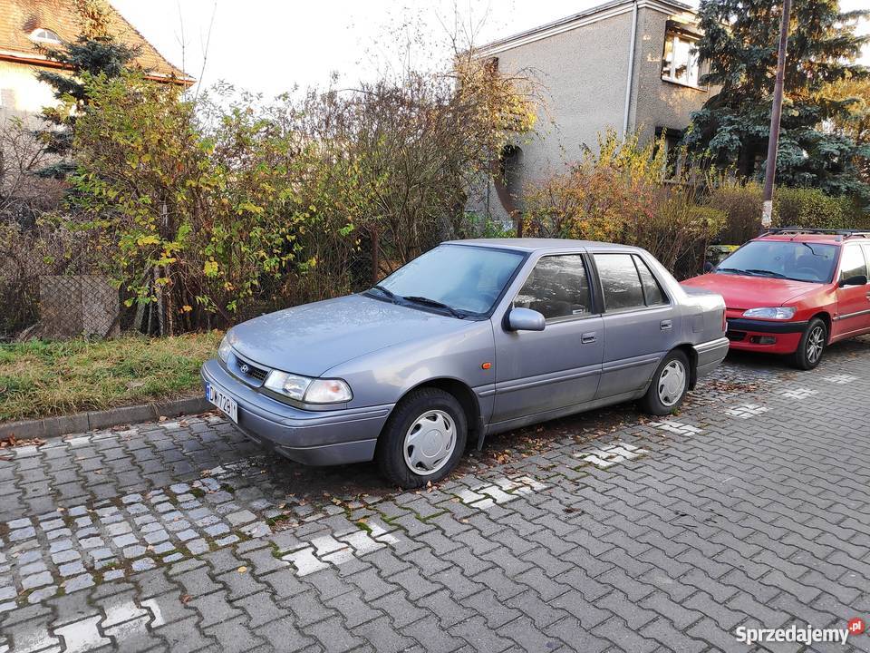 Sprzedam Hyundai Pony 1992 r 30 przebiegu 78KM dolnośląskie Wrocław