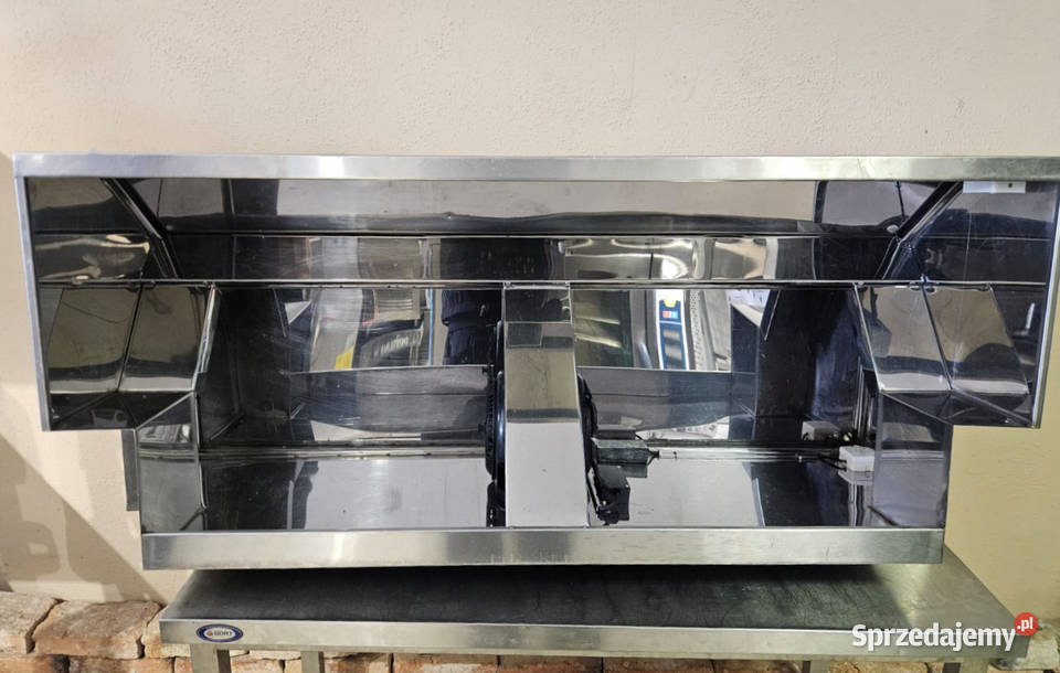 Okap Gastronomiczny 136x57x48 z TURBINĄ Pszczyna