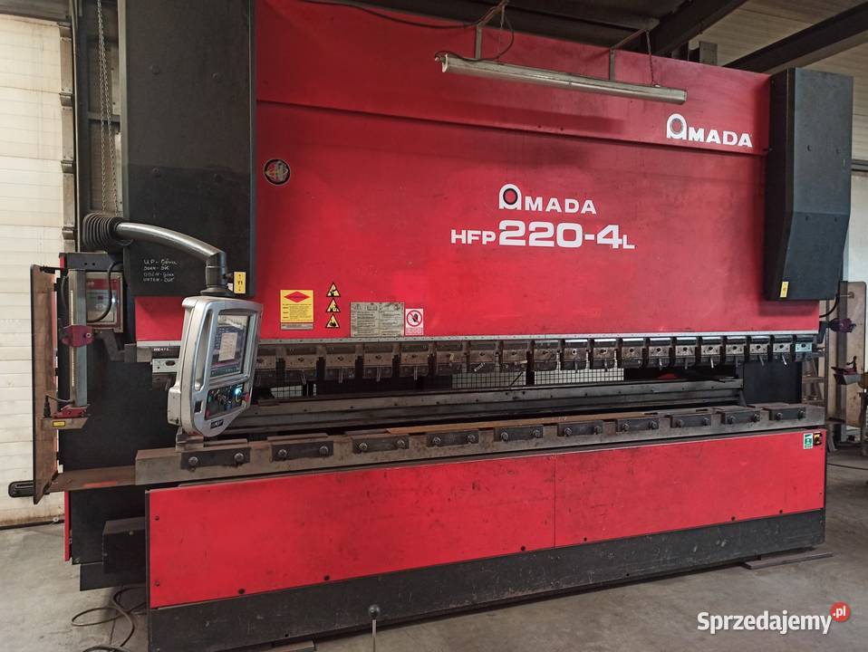 Prasa krawędziowa 220 ton nacisku Amada HFP 2204 Produkcja Wrocław sprzedam