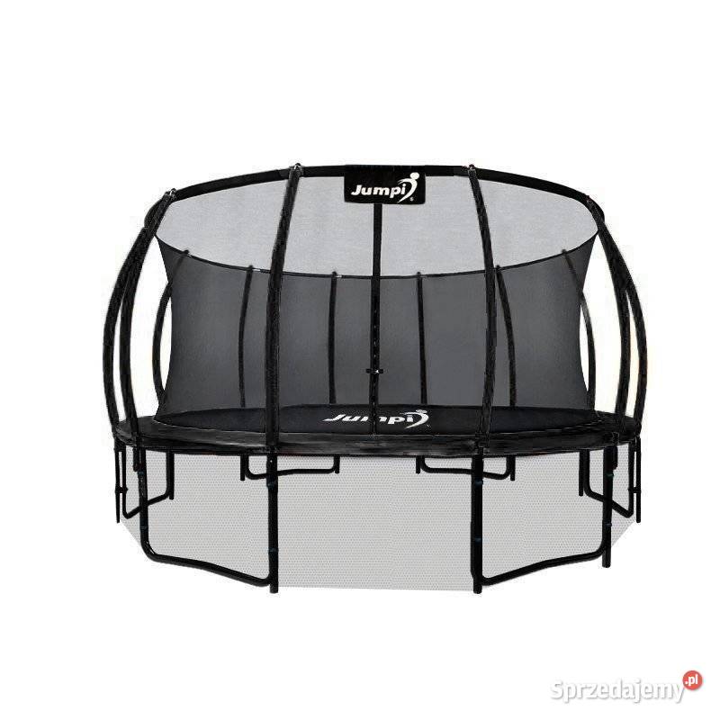 Trampolina Ogrodowa 48716ft czarna Maxy Comfort Kętrzyńska Kępa