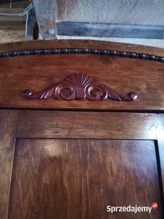 Szafa Secesja kompletna 3 drzwi Drewno Szafy i garderoby Kozy sprzedam