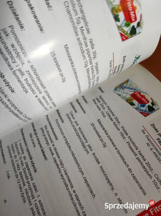 zioła zdrowie Herbapol katalog poradnik książka świętokrzyskie Kielce