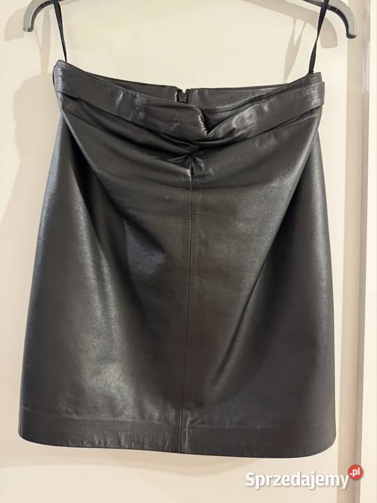 Obserwuj Massimo Dutti spódnica skórzana XS śląskie