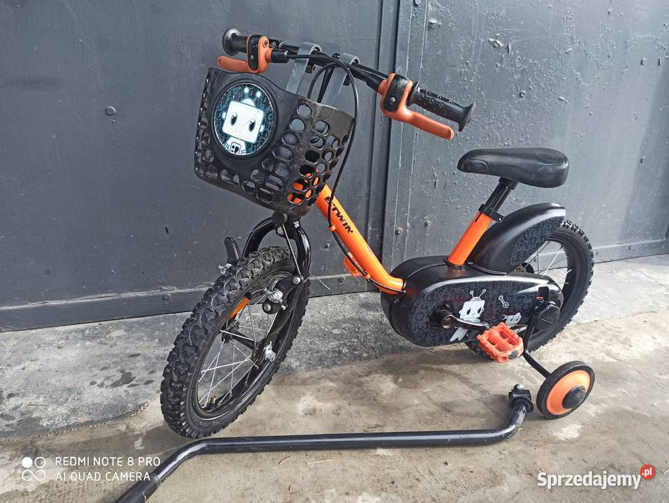 Rowerek Dziecięcy Btwin 14 Robot Kółka Boczne Wieliczka