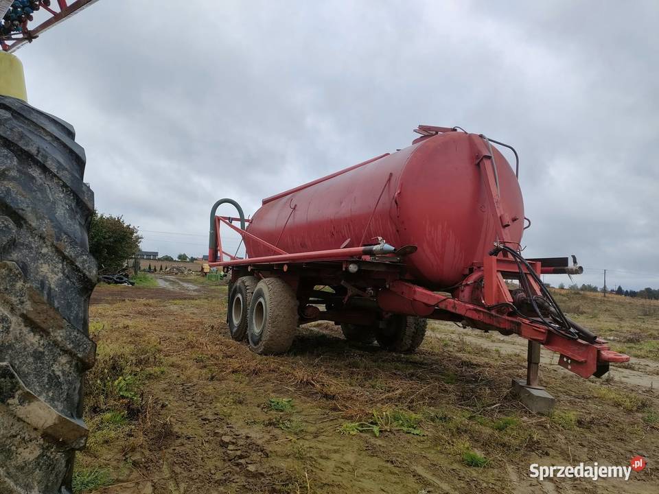 Beczkowóz beczka tandem 11500 l Rolnictwo Ewunin