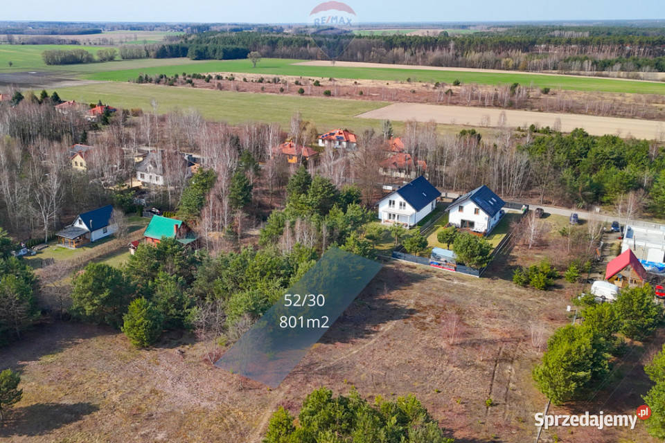 Dwie działki pod dom 1602 m Błędowo Brzozowa