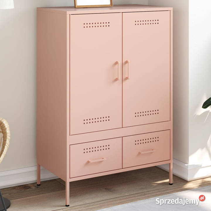 Szafka różowa 68x39x1015 stal WM843109 Warszawa
