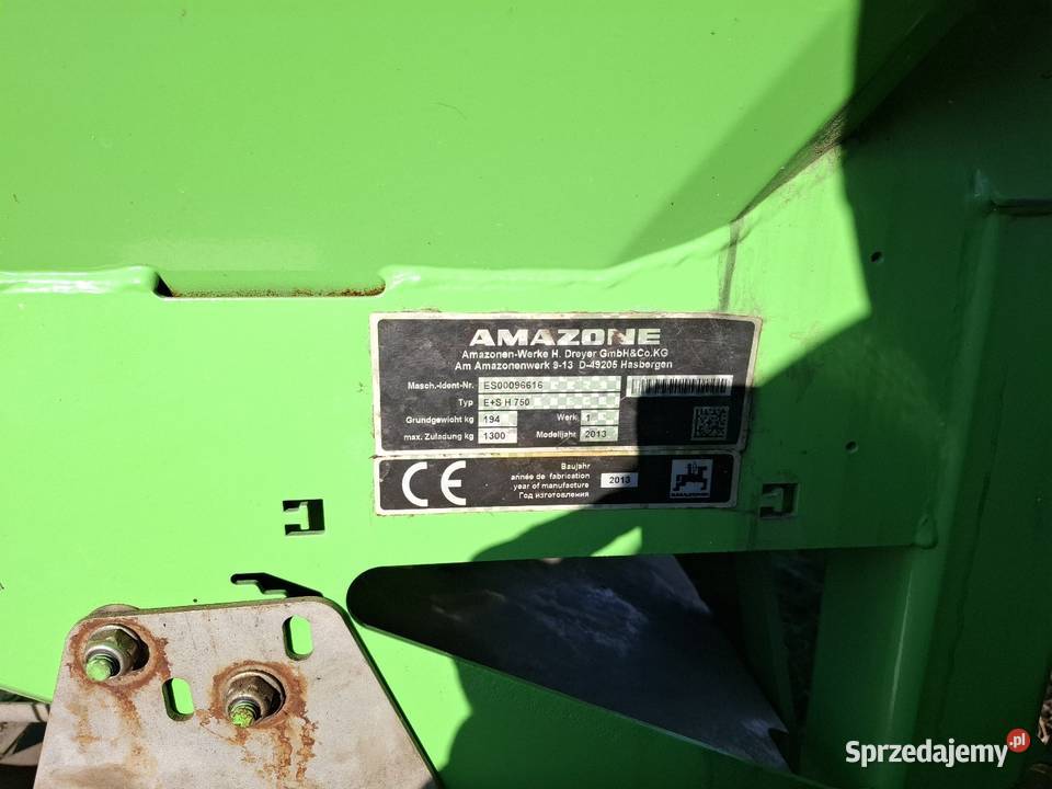 Rosiewacz soli i piasku Amazone 750 ES H Ostrów