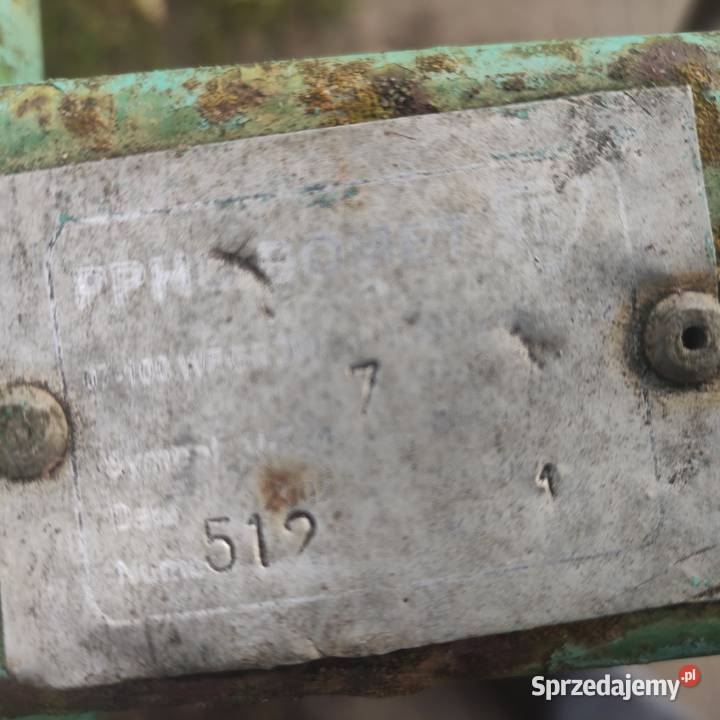 Agregat uprawowy Brona talerzowa Bomet 3 22 łódzkie Popielina sprzedam