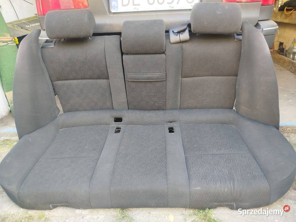 Kompletne wnętrze czarne welurowe grzane BMW E39 Rok produkcji 2000 dolnośląskie Legnica