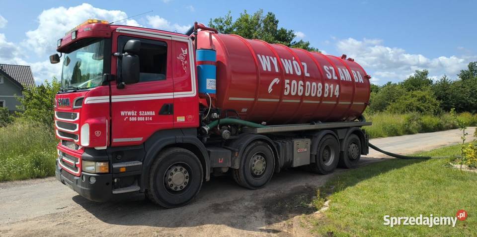 Scania asenizacyjna beczka 2012 nie