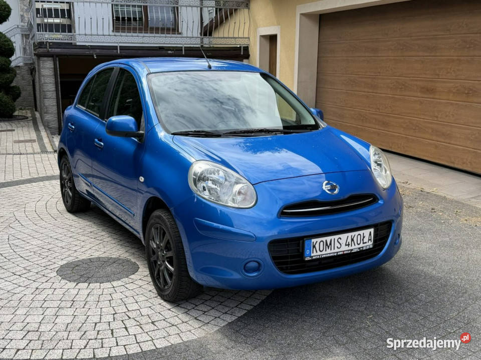 Nissan Micra 12 80 Super Stan Prosty Silnik isofix Płońsk