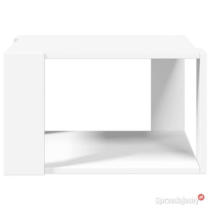 Stolik kawowy biały 515x515x30 materiał Stoły Warszawa