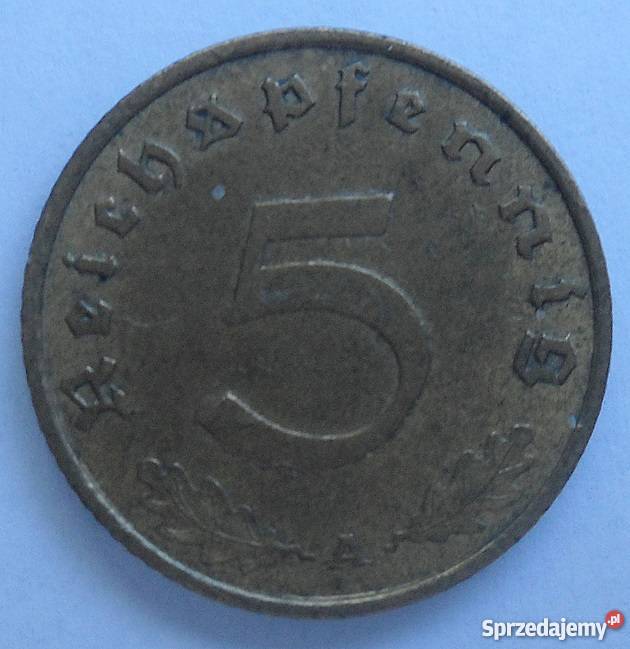 NIEMCY5 REICHSPFENNING1938 rA