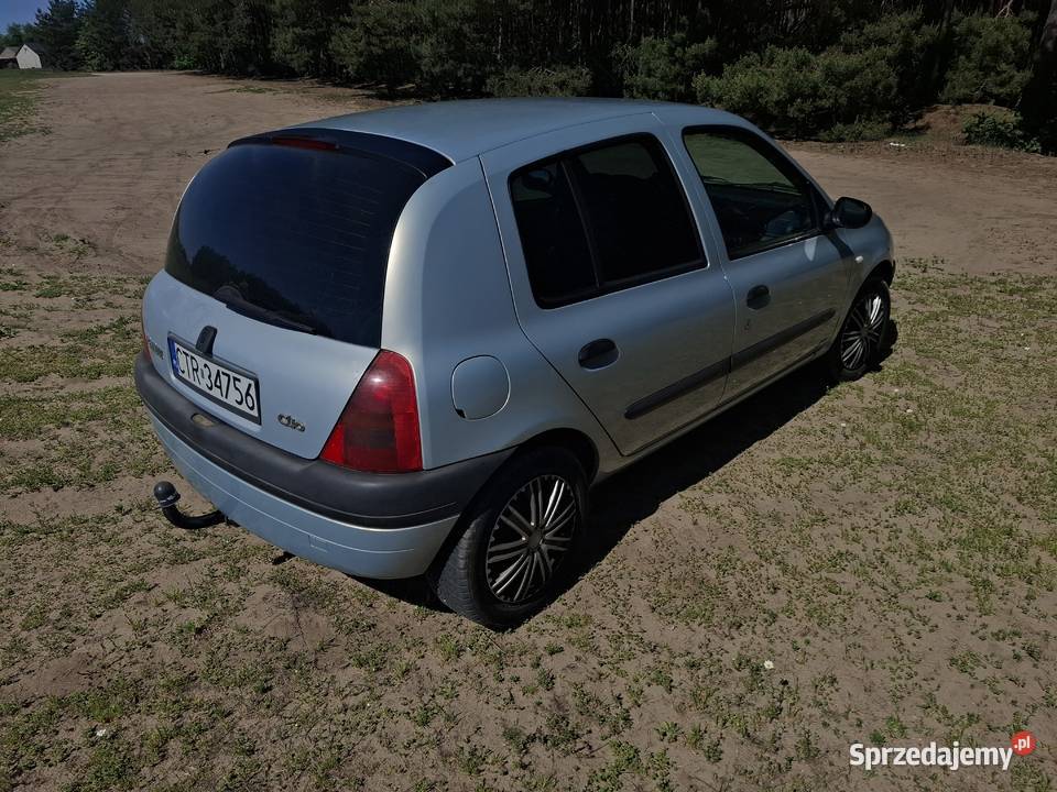 Clio 14 B LPG 5 drzwi klima HAK benzyna+LPG Toruń sprzedam