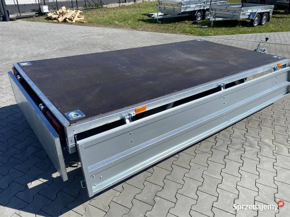 Mocna przyczepa lekka CARRO DELTA D3015 2w1 Kowal