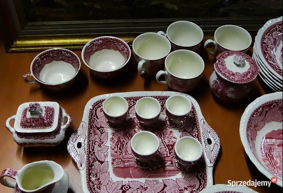 Zestaw porcelany Masons Vista Angielska ceramika Antyki, Sztuka, Kolekcje lubelskie Biłgoraj sprzedam