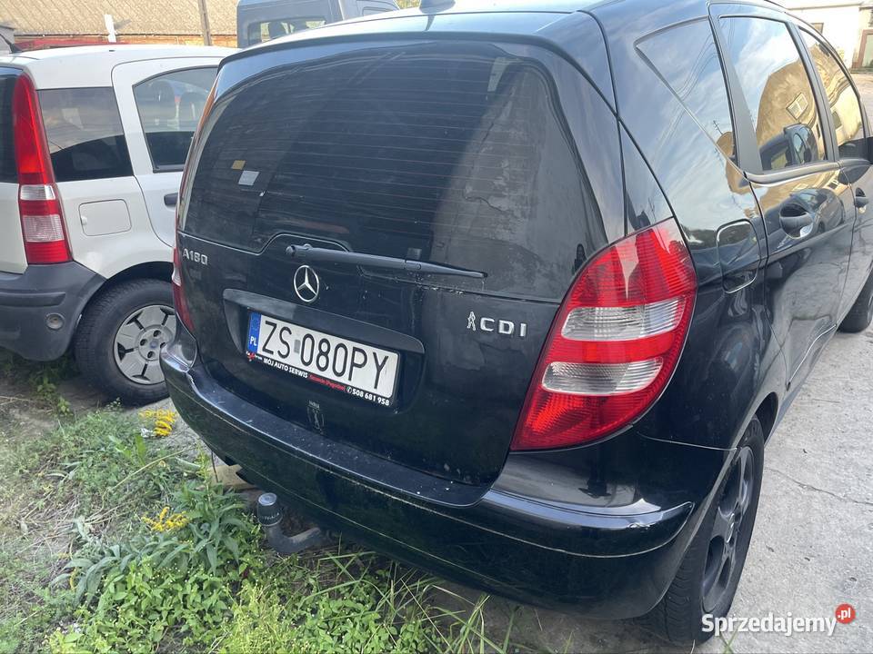 Tył kompletny Mercedes a klasa w169 kod lakieru Rok produkcji 2005 Szczecin