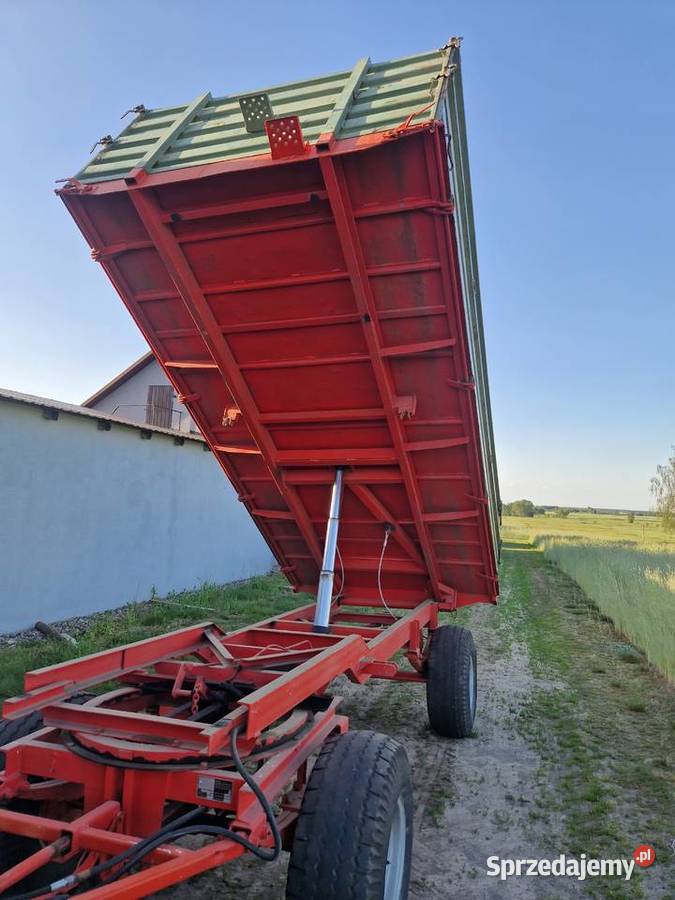 Przyczepa wywrotka zarejestrowana sprzedam