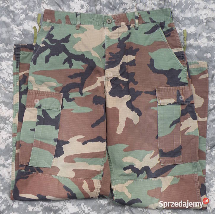 Spodnie BDU woodland medium long ripstop Wrocław sprzedam