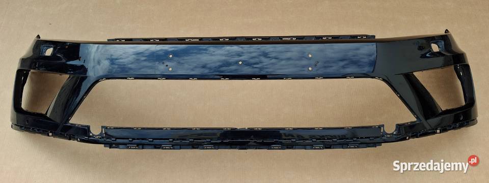 VW TOUAREG II LIFT 7P6 ZDERZAK PRZÓD PRZEDNI Bieleń