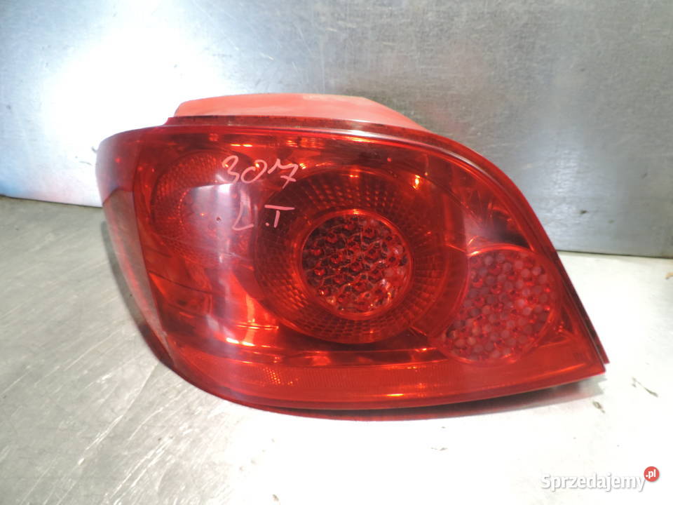 LAMPA LEWY TYŁ PEUGEOT 307 HB LIFT Rok produkcji 2006 Nowy Sącz