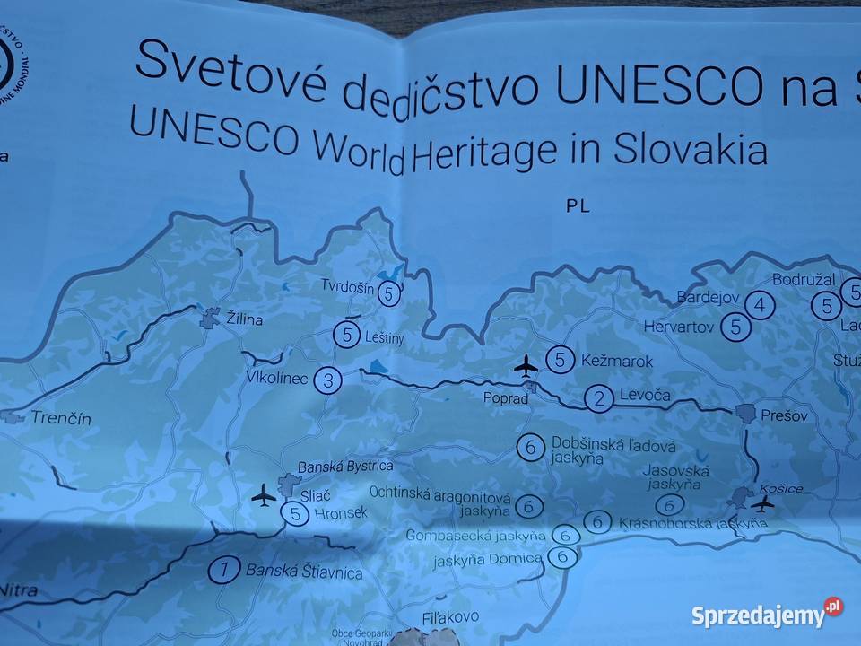 Słowacja informatory turystyczne 10 4 sprzedam