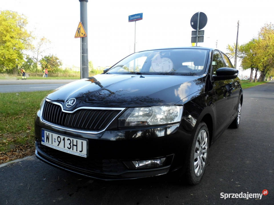 koda RAPID 10 TSI klima vat23 lakier metallic Łódź sprzedam