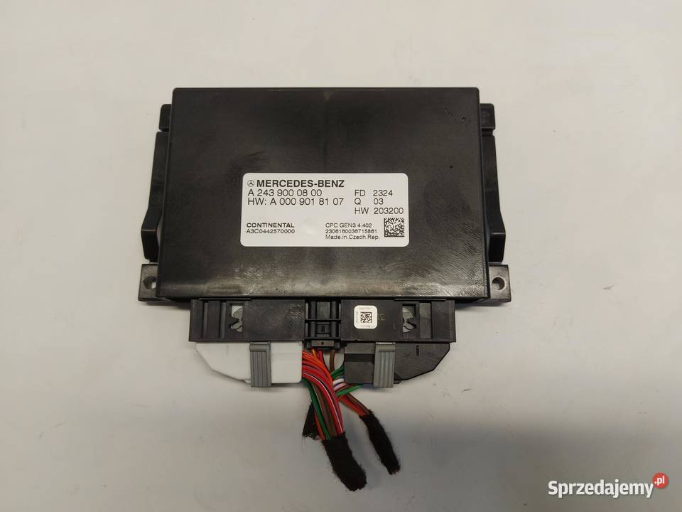 Mercedes EQA 250 W243 MODUŁ STEROWNIK KOMPUTER