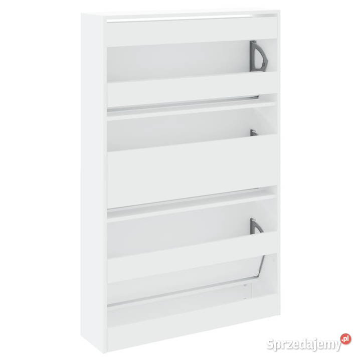 Szafka na buty biała 80x21x1255 materiał Warszawa
