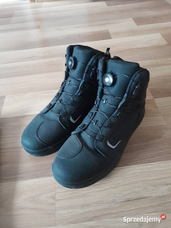 Buty motocyklowe czarne ochraniacze rozmiar 46 lubuskie Zielona Góra sprzedam