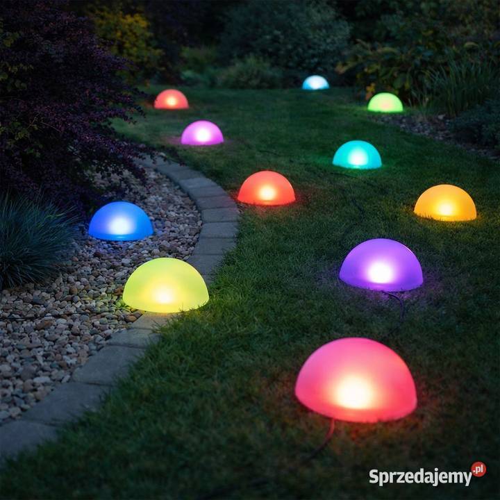 Lampa Solarna Hemi RGB IP44 Starokrzepice