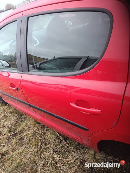 Drzwi lewy tył peugeot 207 śląskie Czerwionka-Leszczyny