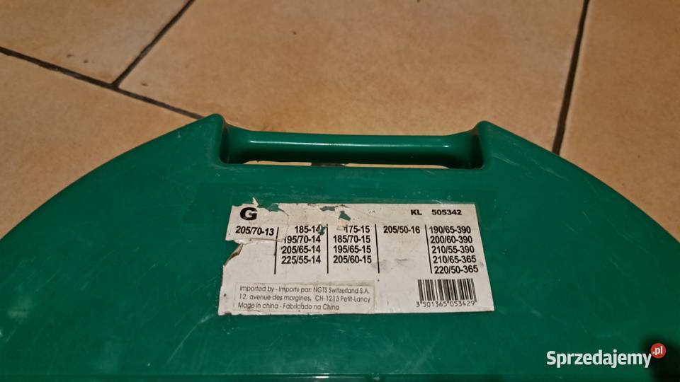 Łańcuchy śniegowe na koła osobowe nowe wielkopolskie Leszno