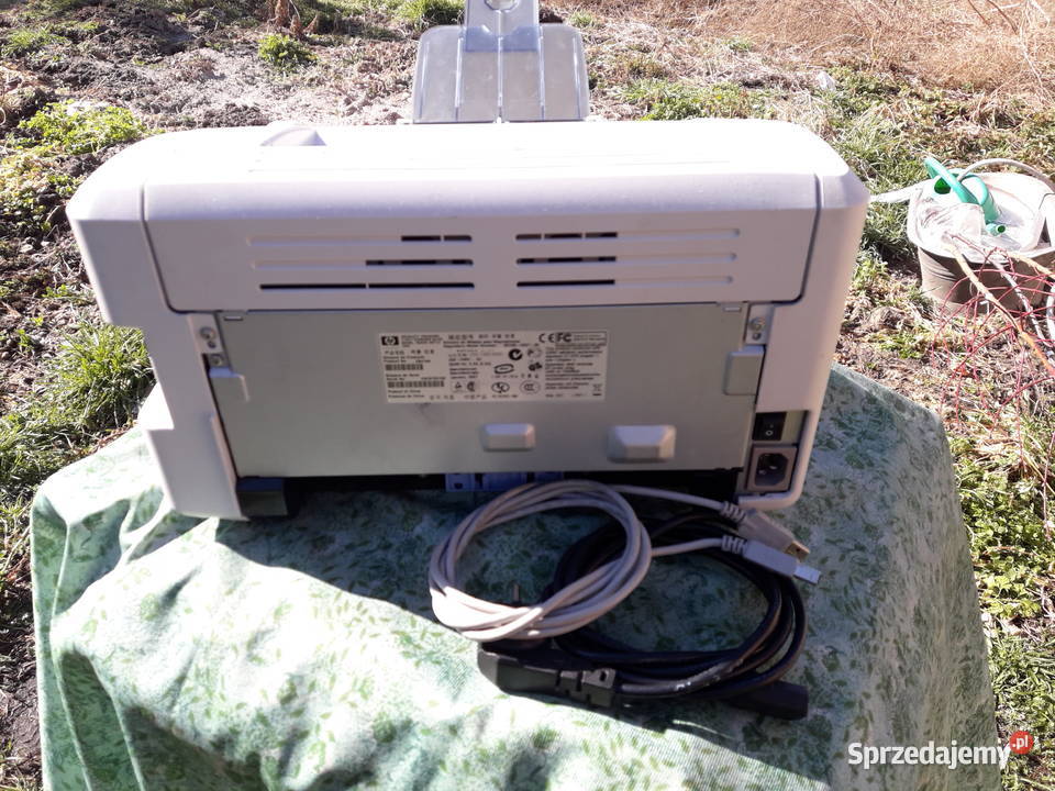 Drukarka laserowa HP LASERJET 1018 tanie Miłosław