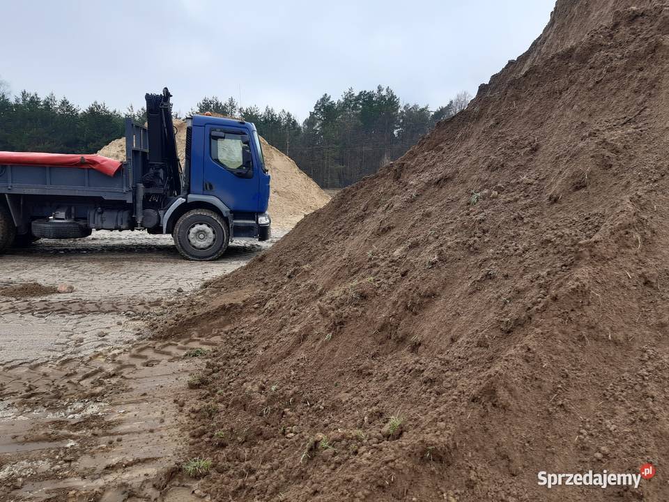 Ziemia ogrodowa piasek kopany plukany rudna podkarpackie Rudna Wielka