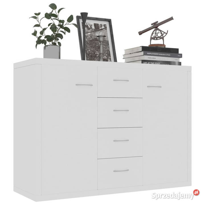 Szafka biała 88x30x65 materiał drewnopochodny