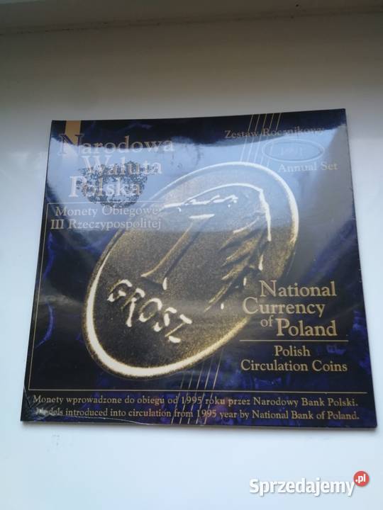 Polska zestaw monet rocznikowy 1991 wielkopolskie Poznań