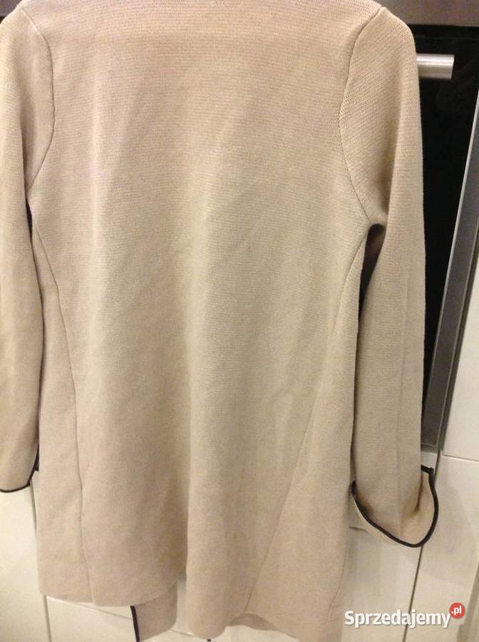 Długi Ciepły Sweter Kardigan Damski ZARA Knit S Rozmiar 36(S)