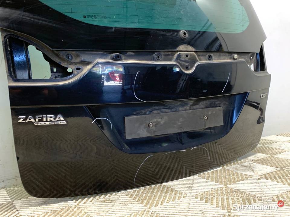 KLAPA TYŁ OPEL ZAFIRA C Minivan Carbon Flash