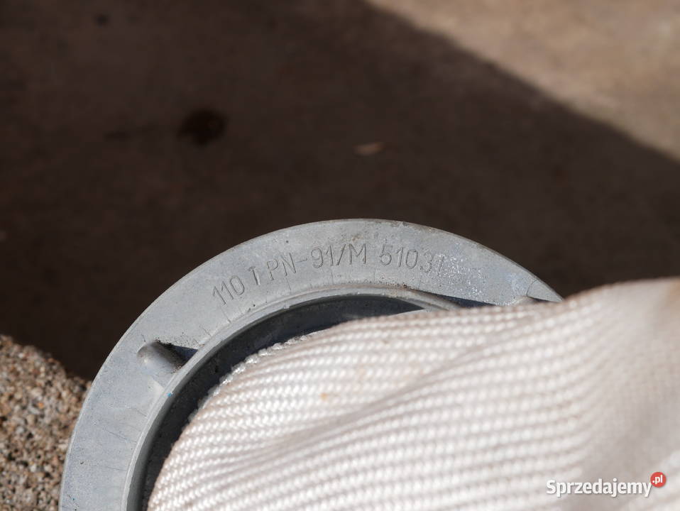 Wąż tłoczny pożarniczy Bezalin 110 20m 100m nowy Węże lubuskie Skwierzyna