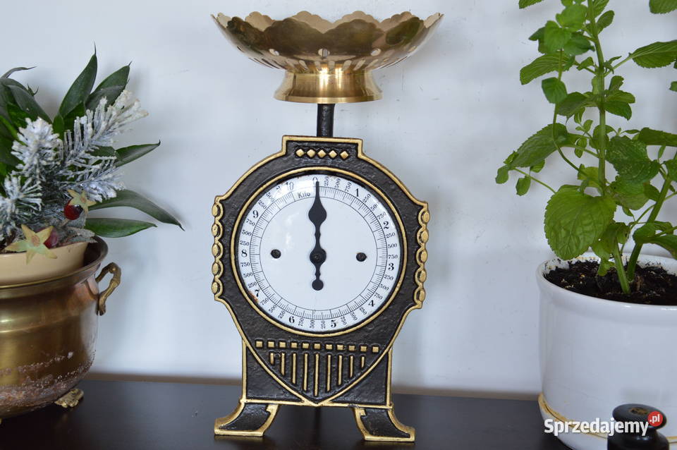 stara WAGA 10 żeliwna sygnowana Salters Antyki, Sztuka, Kolekcje śląskie Jastrzębie-Zdrój